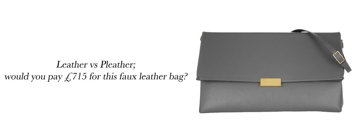 Leather-Pleather.