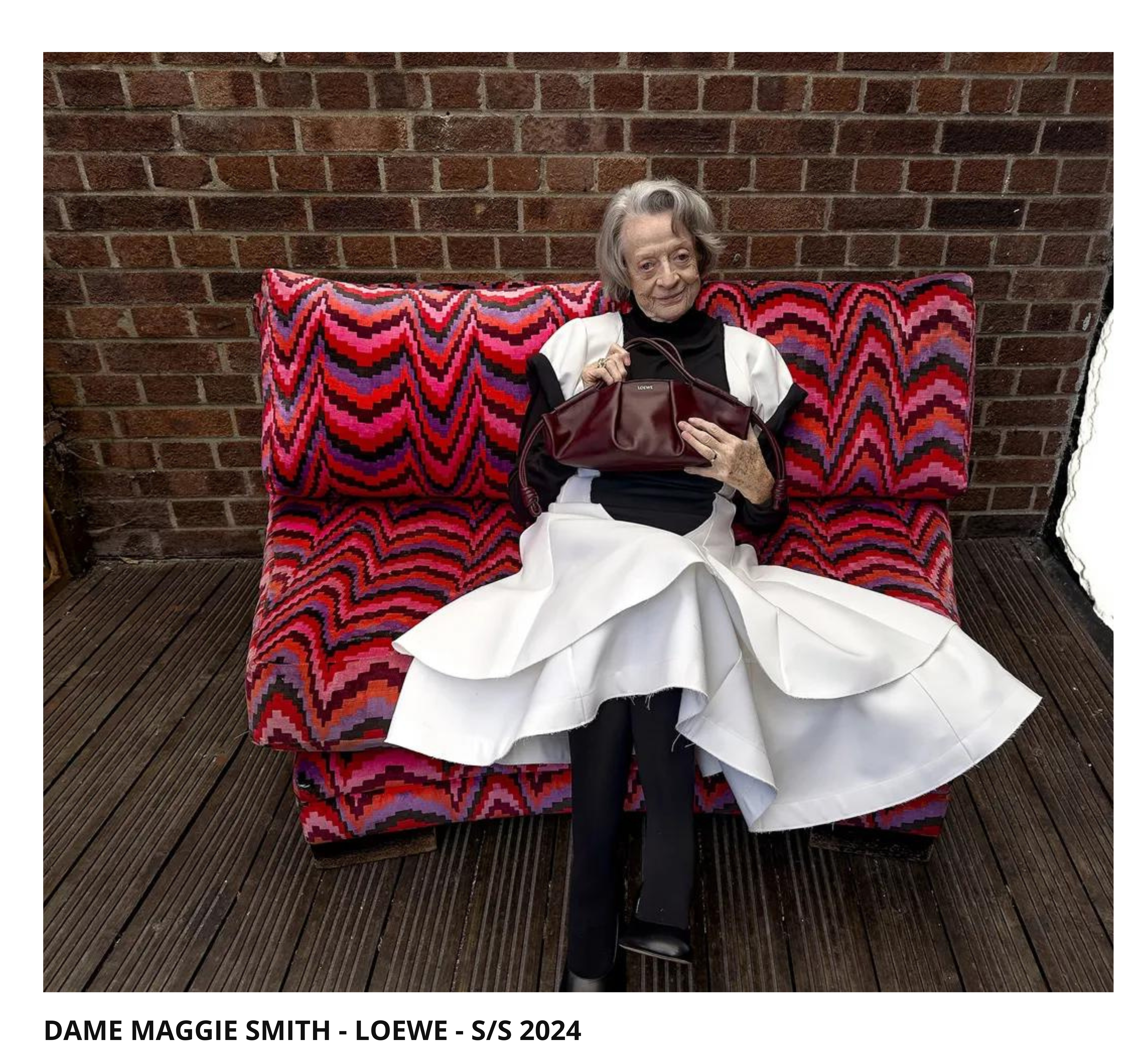 DAME MAGGIE SMITH : FASHION ICON